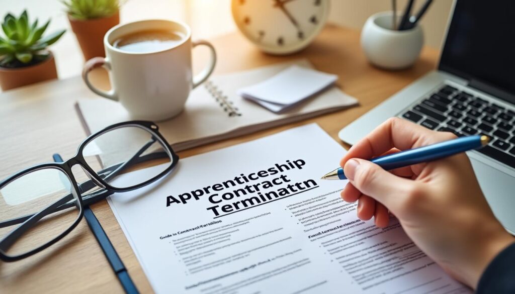 découvrez notre guide complet pour remplir le formulaire de résiliation du contrat d'apprentissage facilement et en toute conformité.