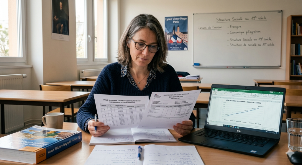 Salaire prof agrégé 2024